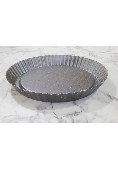 Turta Tart Kalıbı 26 Cm Granit Efektli Granit Gri Diğer