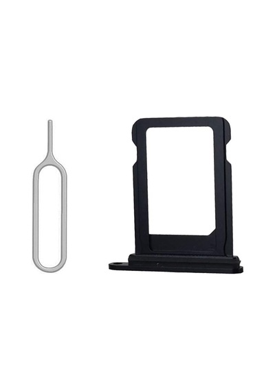Apple Uyumlu iPhone 5s Sim Tepsisi Sim Aparatı Sim Kart Yuvası Siyah   Yc
