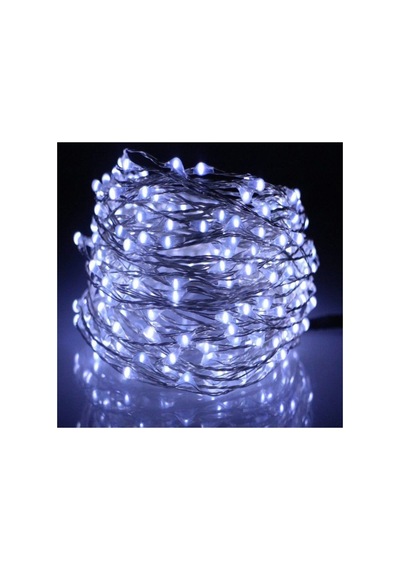 Pilli Dekoratif Peri Led Işık 10 Metre Beyaz
