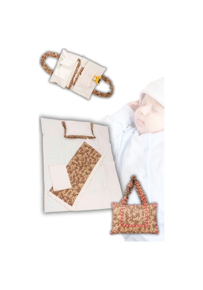 Anne Ve Bebek İçin Hijyenik Uyku Çantası Kahverengi - 674202606 Kahverengi