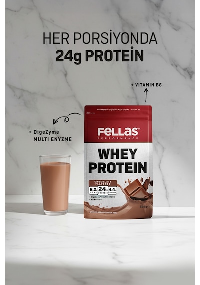 Whey Protein Tozu Çikolata Aromalı 525 G X 2 + Whey Protein Tozu Kurabiye Aromalı 525 G X 2 Çikolata - Kurabiye