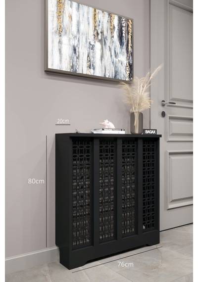 Dekoratif Petek Dolabı Kalorifer Peteği Kapatma Ünitesi Modern Tasarım İç Ölçü 76 Cm Dış Ölçü 80 Cm Petek 76 Siyah D1 Dekoratif Petek Dolabı Kalorifer Peteği Kapatma Ünitesi Modern Tasarım İç Ölçü 76 Cm Dış Ölçü 80 Cm Petek 76 Siyah D1