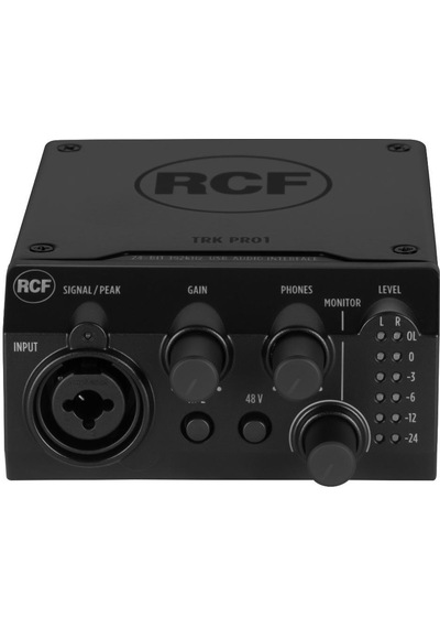 Rcf TRK PRO1 24-BIT 192kHz USB Ses Kartı Rcf TRK PRO1 24-BIT 192kHz USB Ses Kartı