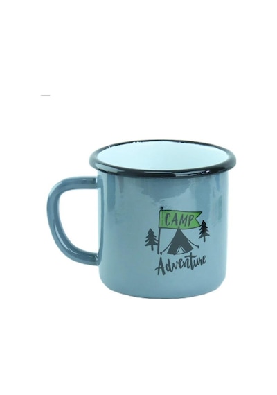 Orcamp Emaye Kupa Bardak Gri Camping Eb-330