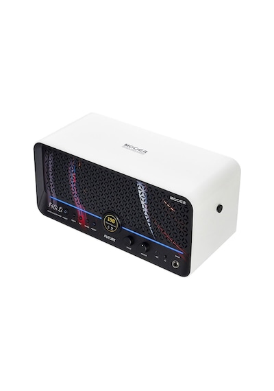 Mooer F40ilı/wsr Future Şarjlı 40w Stereo Akıllı Gitar Amfisi White Stellar Ring