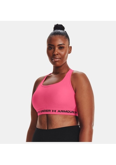 Under Armour Kadın ArmourMid Çapraz Sırtlı Spor Sütyeni 1361034-653 Siyah