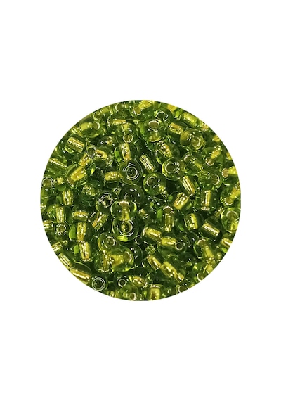 Dökme Cam Kum Boncuk 8/0 3 Mm - 60 Gram - Şeffaf Yeşil - Bnc208