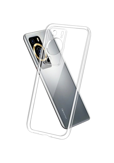 Huawei P60 / P60 Pro Slim Serisi Soft Silikon Kılıf Şeffaf Al3324