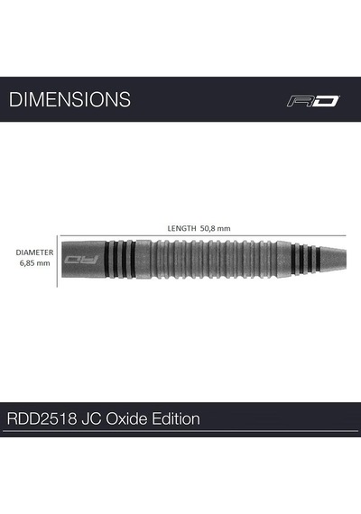 Red Dragon Jonny Clayton Oxide Edition % 90 Tungsten Çelik Uçlu Dart Oku