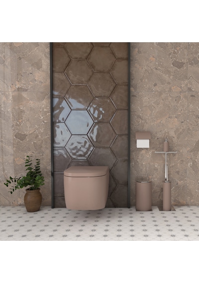 Ege Seramik 25x29 Fabıa Taupe Dekor
