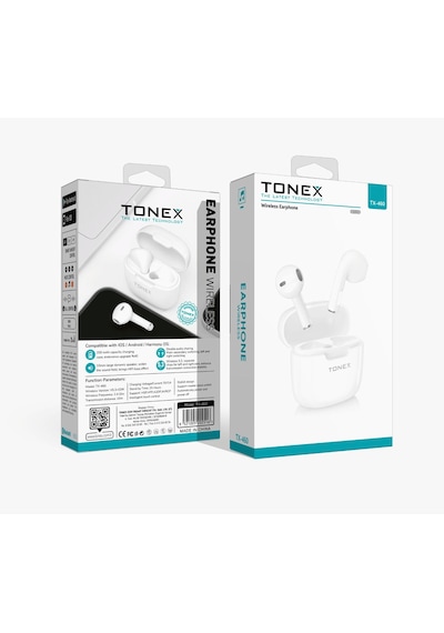 Tonex TX-460 Bluetooth 5.3 Kablosuz Kulak İçi Kulaklık