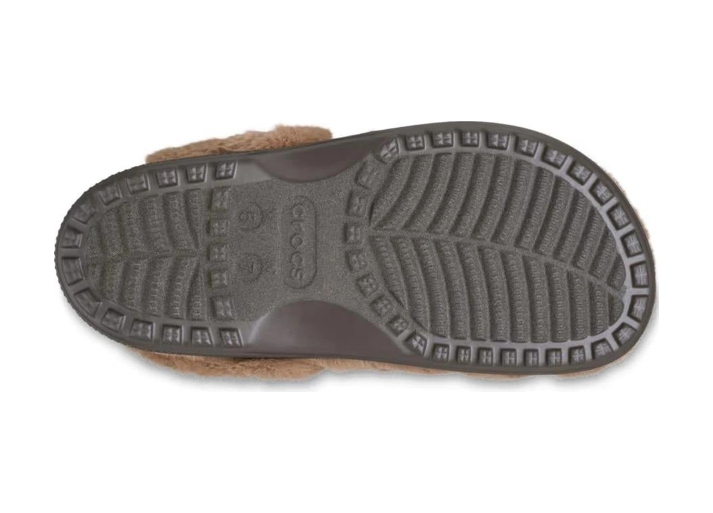 Crocs Classic Unfurgettable Clog Milk Chocolate Unisex Peluş Terlik-10854 Kahverengi