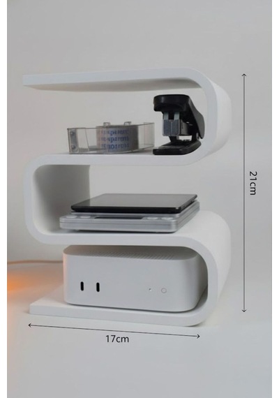 Mac Mini Uyumlu Modern Masaüstü Düzenleyici Yeşil