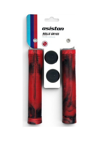 Asistan Gr165 Mtb Bmx Dirt Jump Freeride Elcik Silikon Bisiklet Elcik 165mm Elcik Siyah Mavi Kırmızı