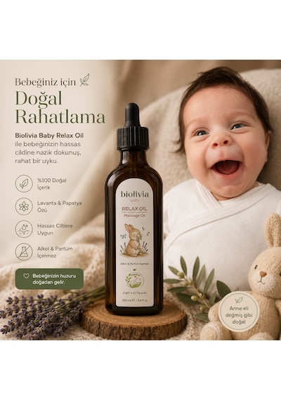 Biolivia Baby Massage Oil