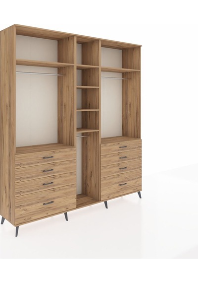 Hyperion Dolap 8 Raflı 8 Çekmeceli 3 Askılı 220x44x243 Çam-çam/çam Atlas Çam/atlas Çam Hyperion Dolap 8 Raflı 8 Çekmeceli 3 Askılı 220x44x243 Çam-çam/çam Atlas Çam/atlas Çam
