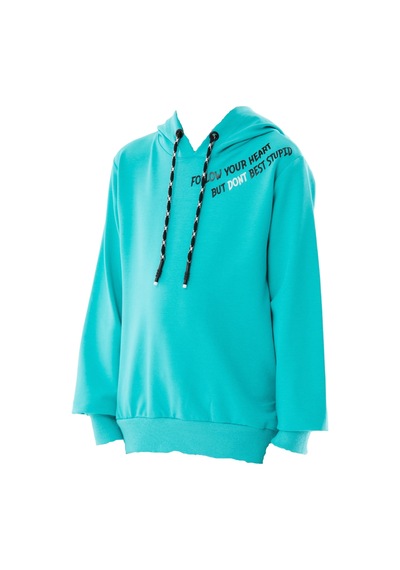 İrem Çocuk Giyim Erkek Çocuk/kız Çocuk Çift Taraf Follow Yazı Desenli Su Yeşili Renk Kapüşonlu Sweatshirt Su Yeşili İrem Çocuk Giyim Erkek Çocuk/kız Çocuk Çift Taraf Follow Yazı Desenli Su Yeşili Renk Kapüşonlu Sweatshirt Su Yeşili