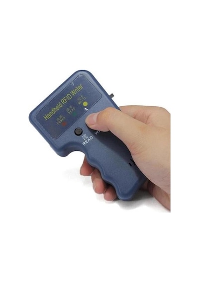 125khz Rfıd Kart Anahtarlık Ve Göstergeç Kopyalama Cihazı +10 Adet Yazlabilir Anahtarlık .