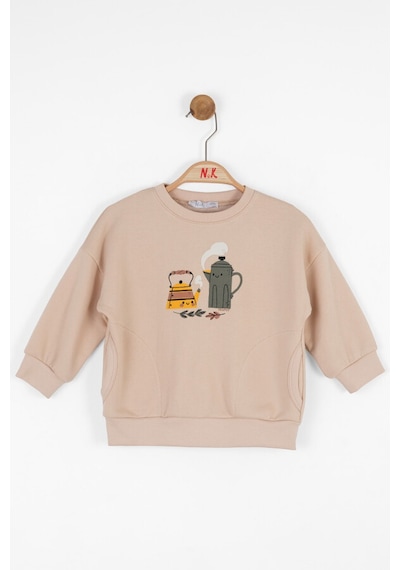 Xo Kids Kız Çocuk Sweatshirt 9ay-4 Yaş 37601 Vizon