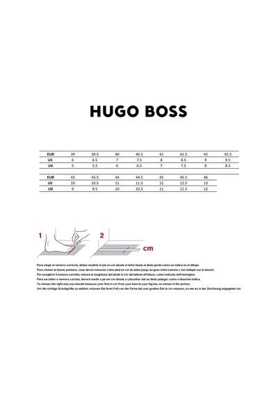 Boss 50548658 Erkek Günlük Ayakkabı Siyah