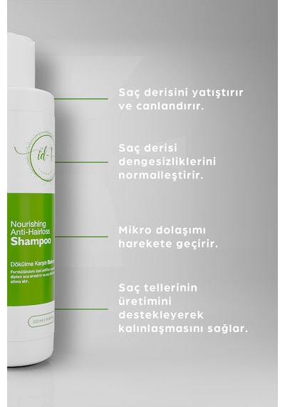 İd-t Hızlı Saç Uzaması Biotin Ve Keratin Dökülme Karşıtı Şampuan 250 ML