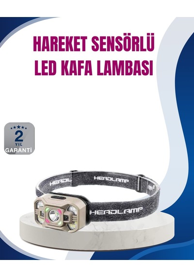 Hareket Sensörlü Led Far 45 Derece Ayarlı Şarj Edilebilir Mh-hs7764-6116