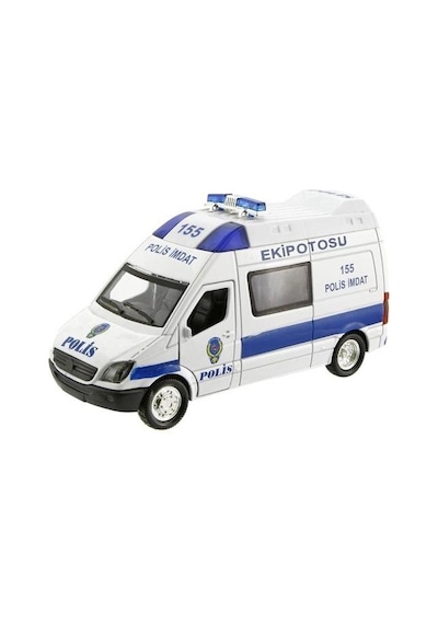 Birlik Işıklı Metal Çekbırak Polis Ekip Oto Fy5058sb-12d