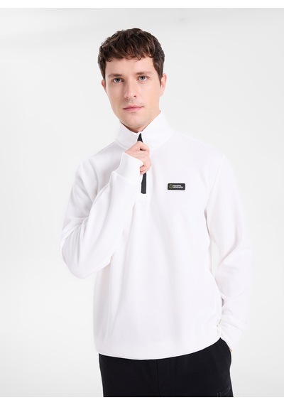 National Geographic Ekru Erkek Sweatshirt N6wm-swt4102