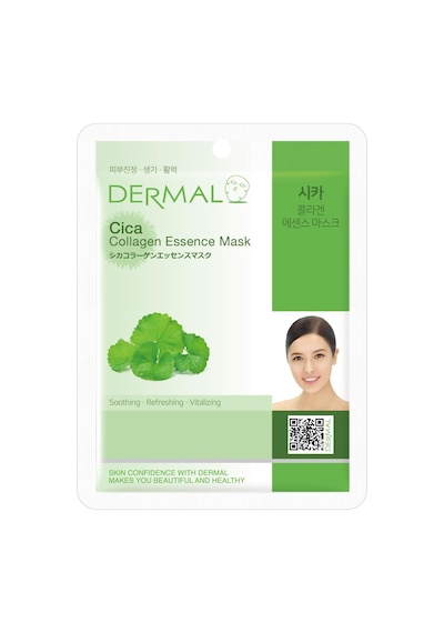 Dermal Centella Asiatica Kolajen Yüz Maskesi 10'lu