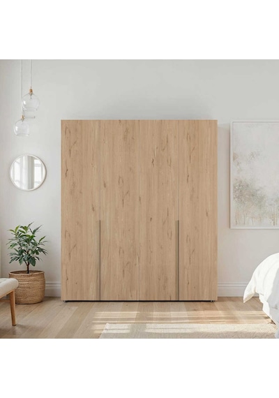 Oryana 4 Kapaklı Gardırop - Florida Meşe 180x210x62 Cm Oryana 4 Kapaklı Gardırop - Florida Meşe 180x210x62 Cm