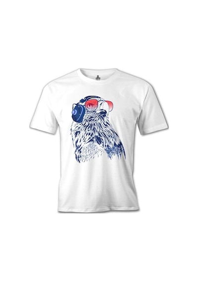 Kartal Beyaz Erkek Tshirt