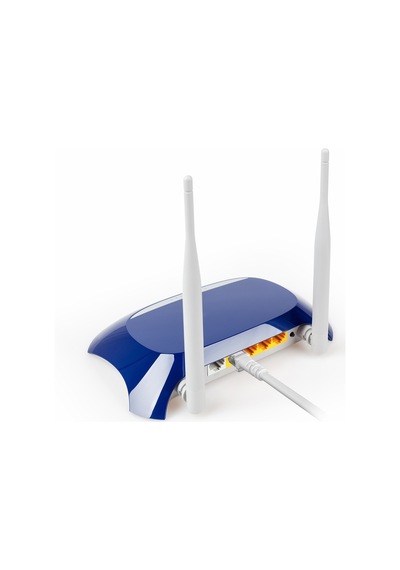 Derkab 30 Metre Cat6 Network-ağ-ethernet Kablosu Beyaz