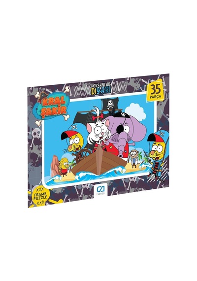 Ca Games Ca 5049-5050 Kral Şakir Frame Puzzle 35 Parça