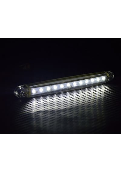 12 Ledli Dekoratif Led Lamba 12-24 Volt Su Geçirmez Beyaz