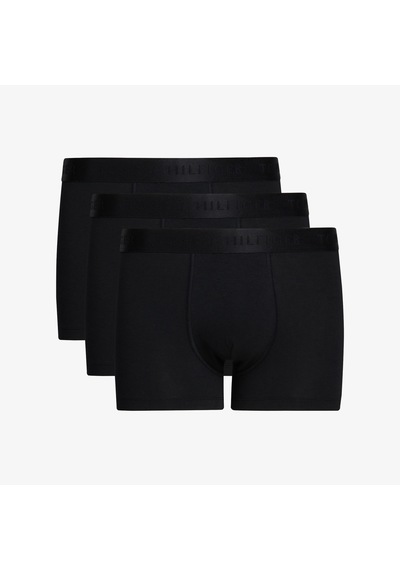 Tommy Hilfiger Trunk 3pk Erkek Siyah Boxer Düz Um0um02760 Siyah