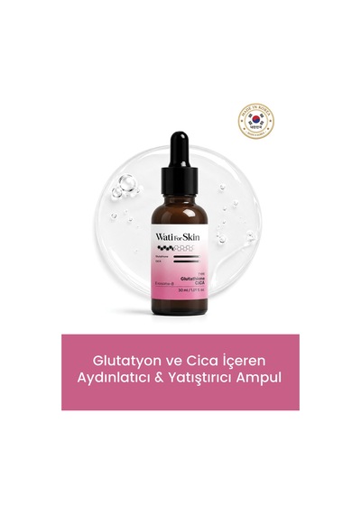 Exosome-b Ampoule Glutathione Cıca /eksozom Glutatyon Ve Cıca İçeren Aydınlatıcı Yatıştıcı Yoğun Ampul