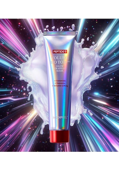 Medipeel Peptide 9 Volume Bio Tox Glow Wrapping Mask 70 Ml Parlak Ciltler Için Peptitli Film Maskesi M0489