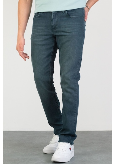 Hlt Jeans Erkek Petrol Yeşili Taşlamalı Slim Fit Likralı Jean Kot Pantolon Robert Yeşil 30 - 28 Hlt Jeans Erkek Petrol Yeşili Taşlamalı Slim Fit Likralı Jean Kot Pantolon Robert Yeşil 30 - 28