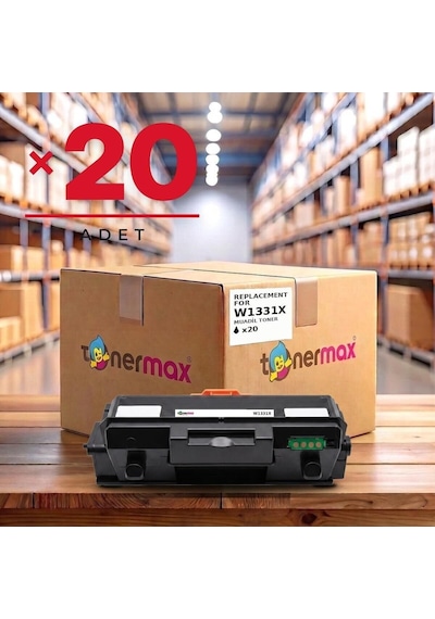Hp Laser 408 Uyumlu Toner Çipli W1331x 20'li 15.000 Sayfa