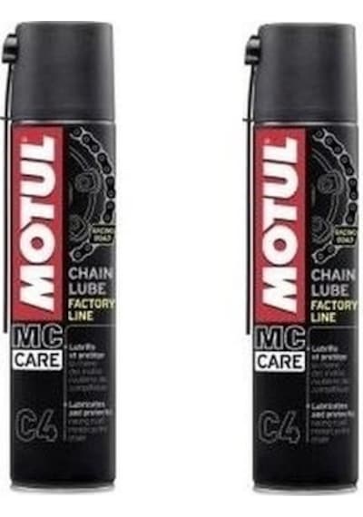 Motul C4 Racing Motosiklet Zincir Yağlama Spreyi 2 x 400 ML