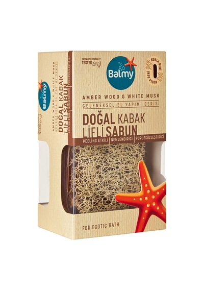 Balmy Kabak Lifli Sabun Amber Wood&white Musk 125 G - 5 Adet Tarı Diğer