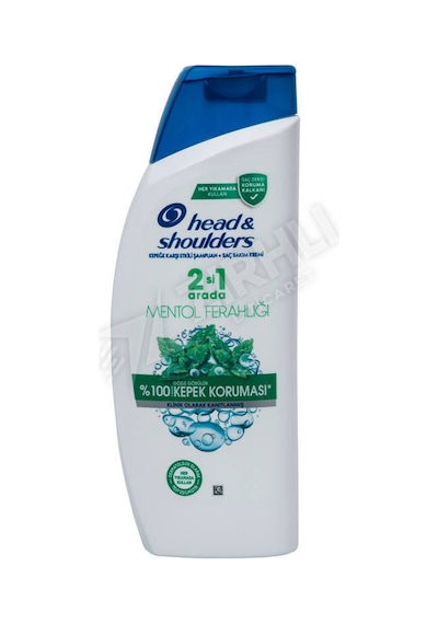 3 Adet Head & Shoulders Şampuan 2n1 Mentol 625 Ml