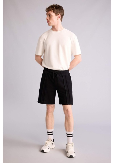 Defacto Regular Fıt Şort H4716ax26smbk81 Siyah-bk81