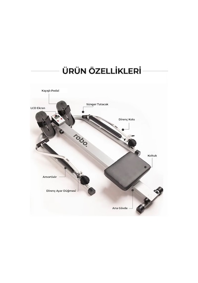 Robo Kürek çekme Spor Aleti