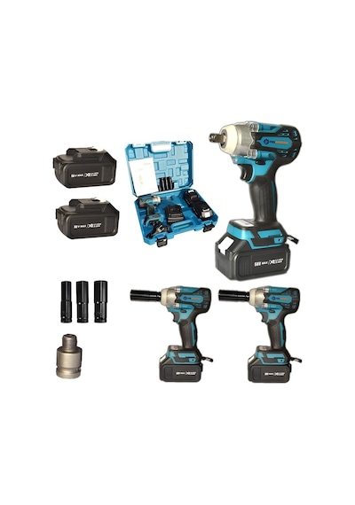 Prohummer Ph009 58v 5ah Kömürsüz Şarjlı Somun Sıkma - 200nm Torklu Profesyonel Set