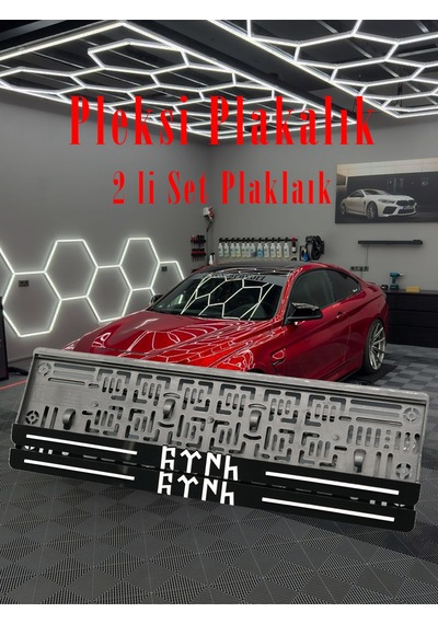 Türk Yazılı Pleksi Plakalık