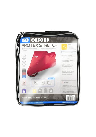 Oxford Motosiklet Protex Indoor Premium Stretch-fit Kilif Iç Mekan Medium Kirmizi Cv175