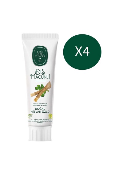 Eyüp Sabri Tuncer Misvak Özlü Diş Macunu 4 x 90 ML