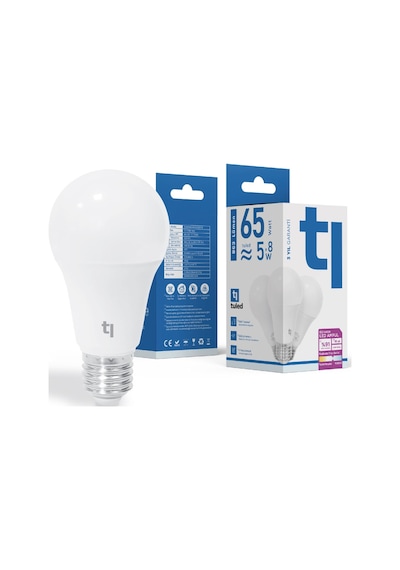 Redeem Plus A60A E27 Led Ampul, Titreşimsiz, Göz Konforu, 863 Lümen, Beyazı, 5000 Kelvin