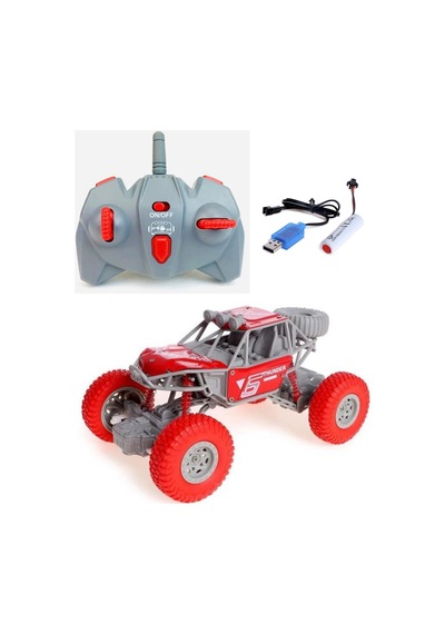 Uzaktan Kumandalı 4x4 Arazi Aracı Climbing Car Rock Crawler 2.4 Ghz 1:10 Ölçek 20 Km Hız